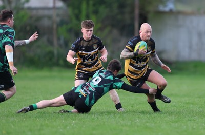220426 Bedwellty v Deri, Admiral National League 4 East - Action from the match