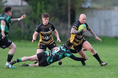 220426 Bedwellty v Deri, Admiral National League 4 East - Action from the match