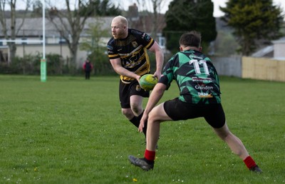 220426 Bedwellty v Deri, Admiral National League 4 East - Action from the match