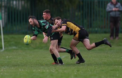 220426 Bedwellty v Deri, Admiral National League 4 East - Action from the match