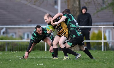 220426 Bedwellty v Deri, Admiral National League 4 East - Action from the match