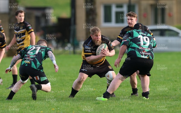 220426 Bedwellty v Deri, Admiral National League 4 East - Action from the match