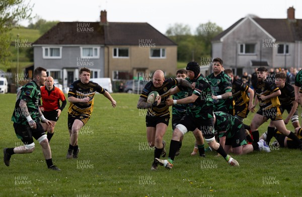 220426 Bedwellty v Deri, Admiral National League 4 East - Action from the match