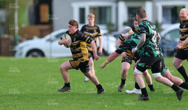 220426 Bedwellty v Deri, Admiral National League 4 East - Action from the match