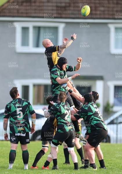 220426 Bedwellty v Deri, Admiral National League 4 East - Action from the match