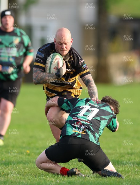 220426 Bedwellty v Deri, Admiral National League 4 East - Action from the match
