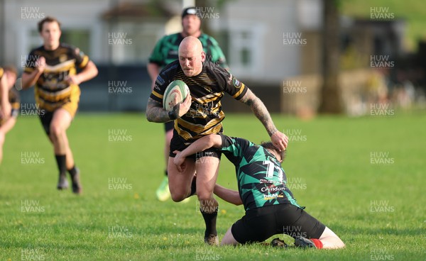 220426 Bedwellty v Deri, Admiral National League 4 East - Action from the match
