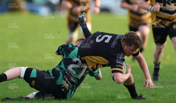220426 Bedwellty v Deri, Admiral National League 4 East - Action from the match