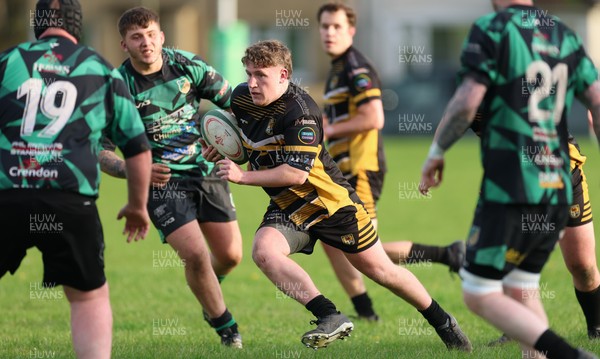 220426 Bedwellty v Deri, Admiral National League 4 East - Action from the match