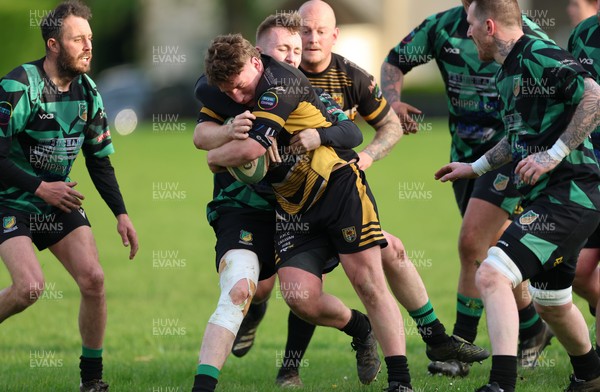 220426 Bedwellty v Deri, Admiral National League 4 East - Action from the match