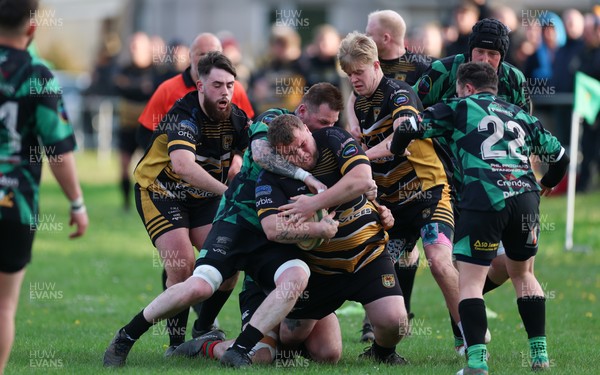 220426 Bedwellty v Deri, Admiral National League 4 East - Action from the match