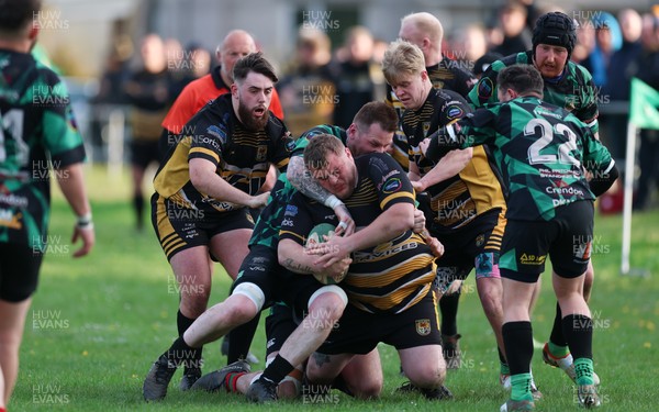 220426 Bedwellty v Deri, Admiral National League 4 East - Action from the match