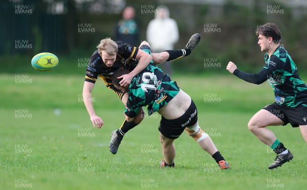 220426 Bedwellty v Deri, Admiral National League 4 East - Action from the match