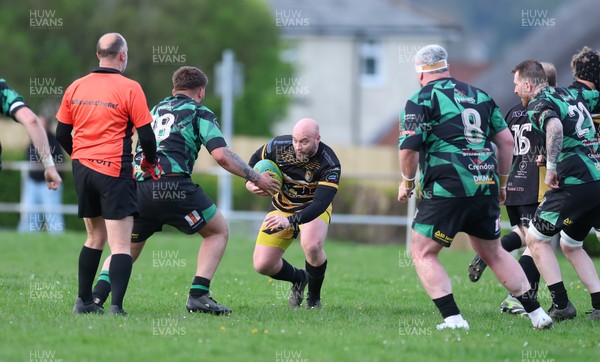 220426 Bedwellty v Deri, Admiral National League 4 East - Action from the match