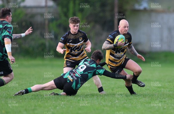 220426 Bedwellty v Deri, Admiral National League 4 East - Action from the match