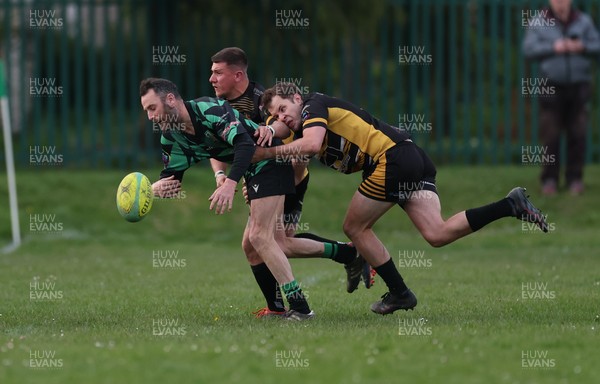 220426 Bedwellty v Deri, Admiral National League 4 East - Action from the match