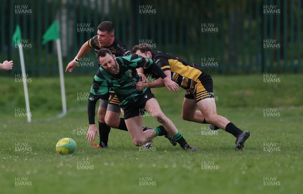 220426 Bedwellty v Deri, Admiral National League 4 East - Action from the match