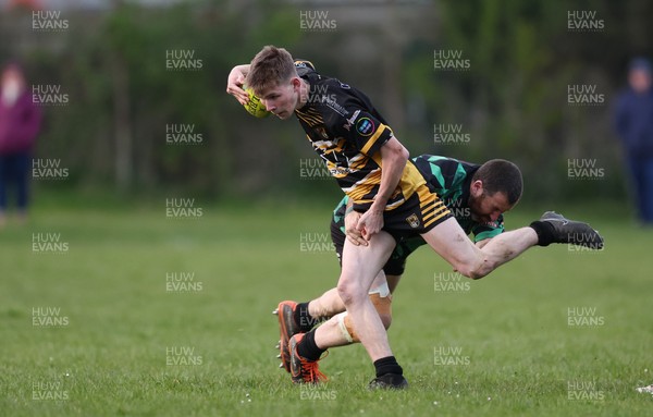 220426 Bedwellty v Deri, Admiral National League 4 East - Action from the match