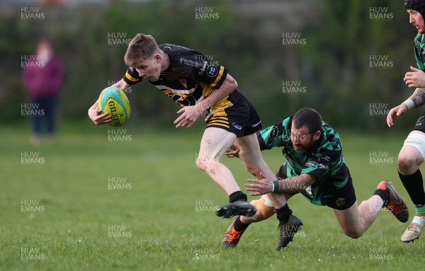 220426 Bedwellty v Deri, Admiral National League 4 East - Action from the match