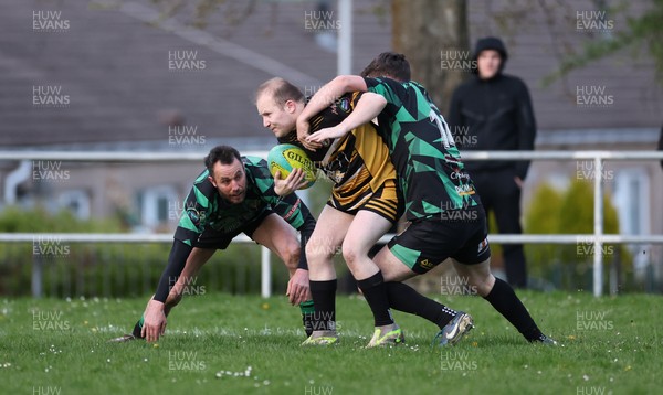 220426 Bedwellty v Deri, Admiral National League 4 East - Action from the match