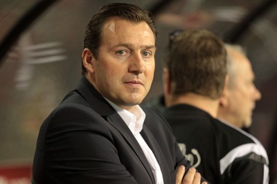 161114 - Belgium v Wales - European Championship Qualifier - Belgium manager Marc Wilmots