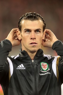 161114 - Belgium v Wales - European Championship Qualifier - Gareth Bale of Wales 