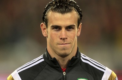 161114 - Belgium v Wales - European Championship Qualifier - Gareth Bale of Wales 