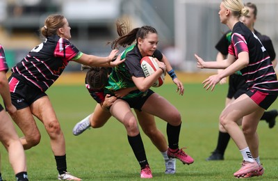 020526 - Belles v Chargers, U18s Girls Plate Final - Belles take on Chargers, green kit, during the U18s Girls Plate Final