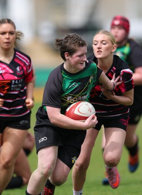 020526 - Belles v Chargers, U18s Girls Plate Final - Belles take on Chargers, green kit, during the U18s Girls Plate Final
