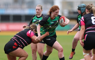 020526 - Belles v Chargers, U18s Girls Plate Final - Belles take on Chargers, green kit, during the U18s Girls Plate Final
