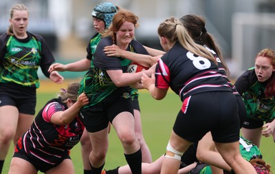 020526 - Belles v Chargers, U18s Girls Plate Final - Belles take on Chargers, green kit, during the U18s Girls Plate Final