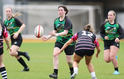 020526 - Belles v Chargers, U18s Girls Plate Final - Belles take on Chargers, green kit, during the U18s Girls Plate Final
