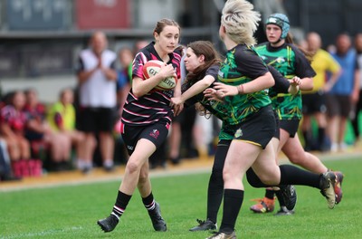 020526 - Belles v Chargers, U18s Girls Plate Final - Belles take on Chargers, green kit, during the U18s Girls Plate Final