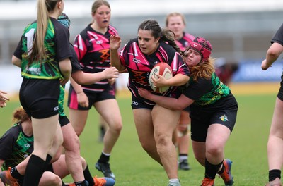 020526 - Belles v Chargers, U18s Girls Plate Final - Belles take on Chargers, green kit, during the U18s Girls Plate Final