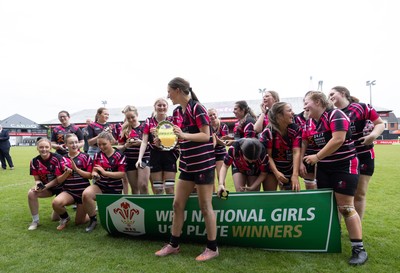 020526 - Belles v Chargers, U18s Girls Plate Final - Belles celebrate after winning the U18s Girl Plate Final