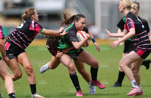 020526 - Belles v Chargers, U18s Girls Plate Final - Belles take on Chargers, green kit, during the U18s Girls Plate Final