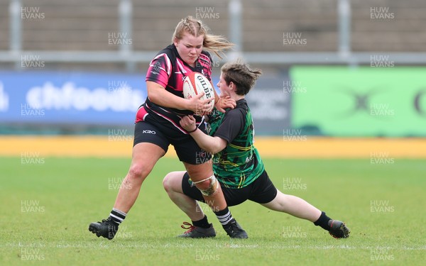 020526 - Belles v Chargers, U18s Girls Plate Final - Belles take on Chargers, green kit, during the U18s Girls Plate Final