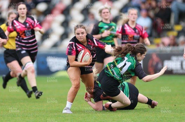 020526 - Belles v Chargers, U18s Girls Plate Final - Belles take on Chargers, green kit, during the U18s Girls Plate Final