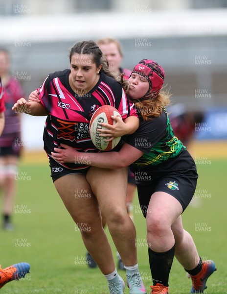020526 - Belles v Chargers, U18s Girls Plate Final - Belles take on Chargers, green kit, during the U18s Girls Plate Final