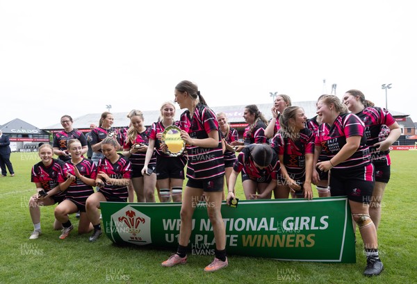 020526 - Belles v Chargers, U18s Girls Plate Final - Belles celebrate after winning the U18s Girl Plate Final