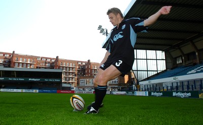 210906 - Cardiff Blues Training - Blues Ben Blair enjoys a training session at Cardiff Arms Park 