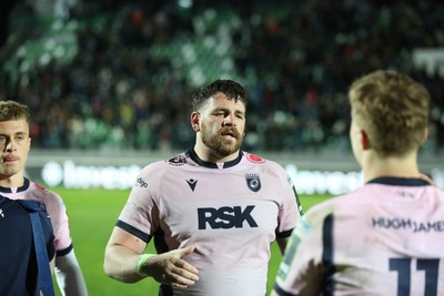 040426 - Benetton Rugby v Cardiff Rugby - EPCR Challenge Cup Round of 16 - Alun Lawrence of Cardiff 