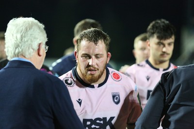 040426 - Benetton Rugby v Cardiff Rugby - EPCR Challenge Cup Round of 16 - Sam Wainwright of Cardiff 