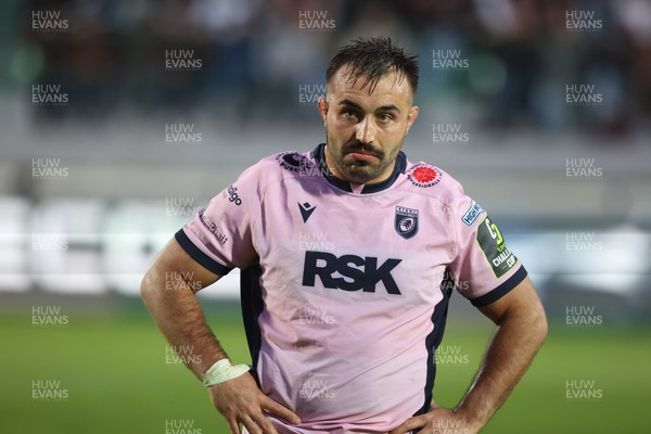 040426 - Benetton Rugby v Cardiff Rugby - EPCR Challenge Cup Round of 16 - Liam Belcher of Cardiff 