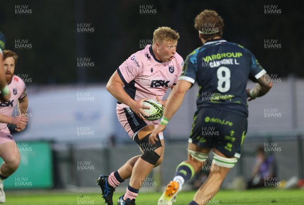 040426 - Benetton Rugby v Cardiff Rugby - EPCR Challenge Cup Round of 16 - Rhys Barratt of Cardiff 
