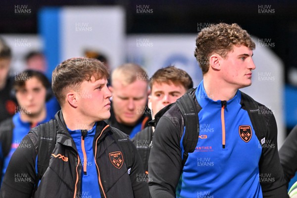 100126 - Benetton Rugby v Dragons RFC - EPCR Challenge Cup - Dragons players arrive