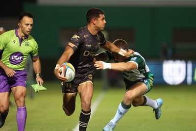 250926 - Benetton Rugby v Dragons RFC - United Rugby Championship - Rio Dyer of Dragons 