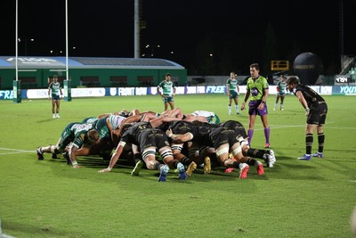 250926 - Benetton Rugby v Dragons RFC - United Rugby Championship - Scrum
