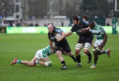 210326 - Benetton Rugby v Ospreys - United Rugby Championship - Rhys Henry of Ospreys 