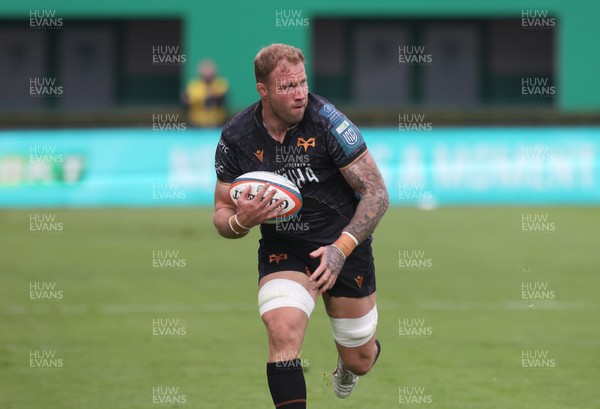 210326 - Benetton Rugby v Ospreys - United Rugby Championship - Ross Moriarty of Ospreys 